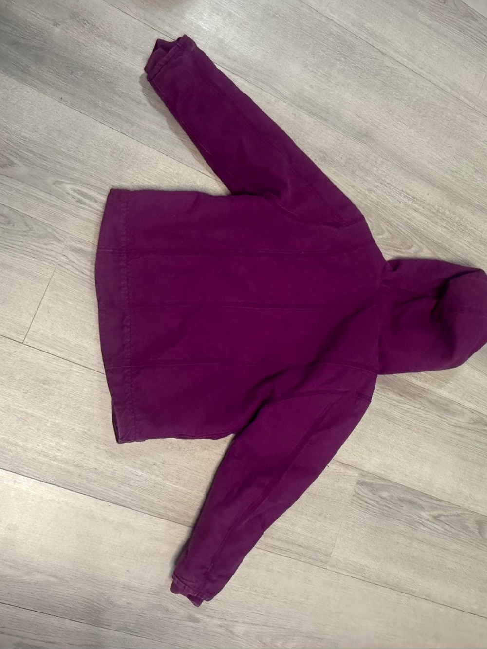 Carhartt Hooded Kids Jacket in Plum Size 7/8 Small - Picture 9 of 9